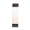 Access Lighting West End, LED Wall Sconce  Vanity, Bronze Finish, Opal Glass 62487LEDD-BRZ/OPL - alternate 1